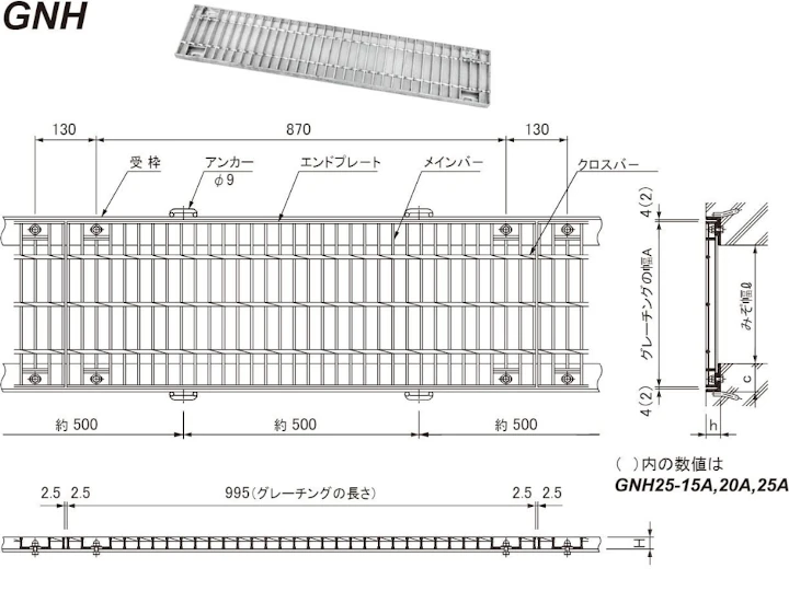 グレーチング frp 吹き抜け frpグレーチング sus U字溝 側溝 ステンレス 樹脂 スチール 激安 販売 格安 安い 安く買う 最安値 スチール製グレーチング17