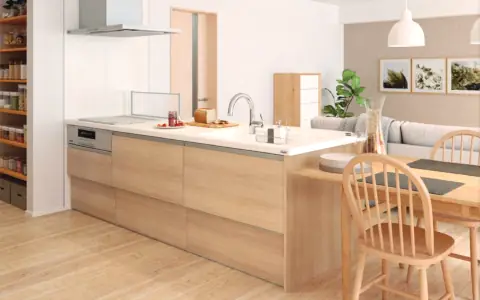 クルート ハウステック システムキッチン キッチン メーカー 格安 激安 価格 安い 販売 安く買う アウトレット イメージ