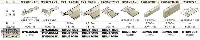 ニチハ センタールーフ 横暖ルーフ αプレミアムS 仕様表06