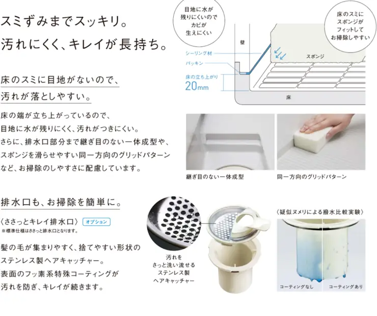 オフローラ パナソニック システムバス 戸建用 ユニットバス 見積もり 値引き率 激安 価格 特長05