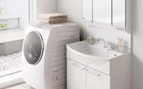 エムライン panasonic 洗面化粧台 洗面台 安い メーカー 安く買う 見積もり 値引き率 ホームセンター 格安 激安 価格 イメージ