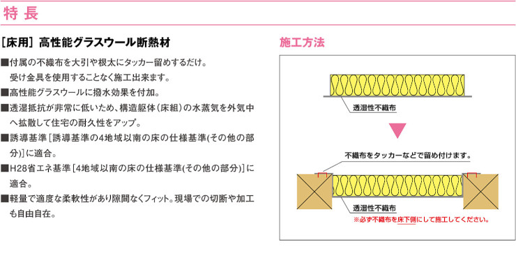 グラスウール パラマウント硝子工業 ハウスロン 断熱材 激安 価格 安い パラマウント 露断ピンレス 03